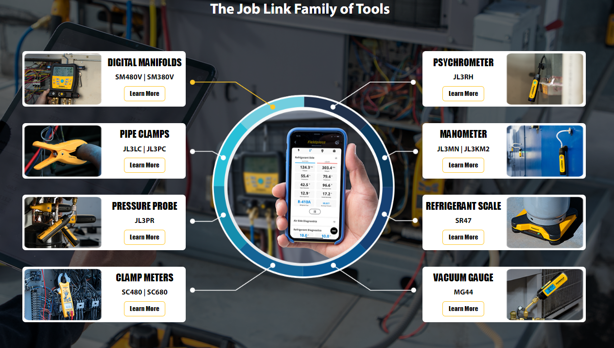 Fieldpiece Job Link Wireless System